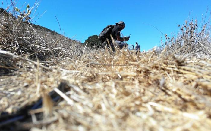 Drone field campaign &middot; Cal Poly SLO